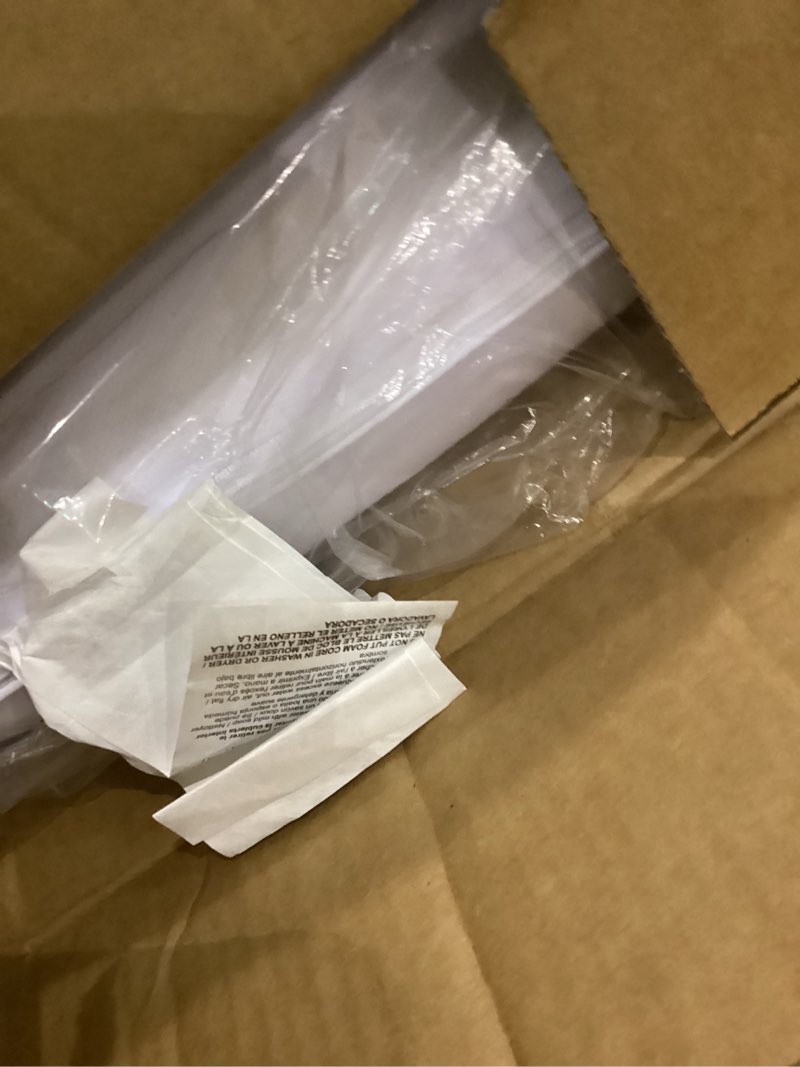 Condition photo showing New/Like New for Comfort Revolution Blue Bubble Gel + Memory Foam Pillow, Standard (Pack of 1), White