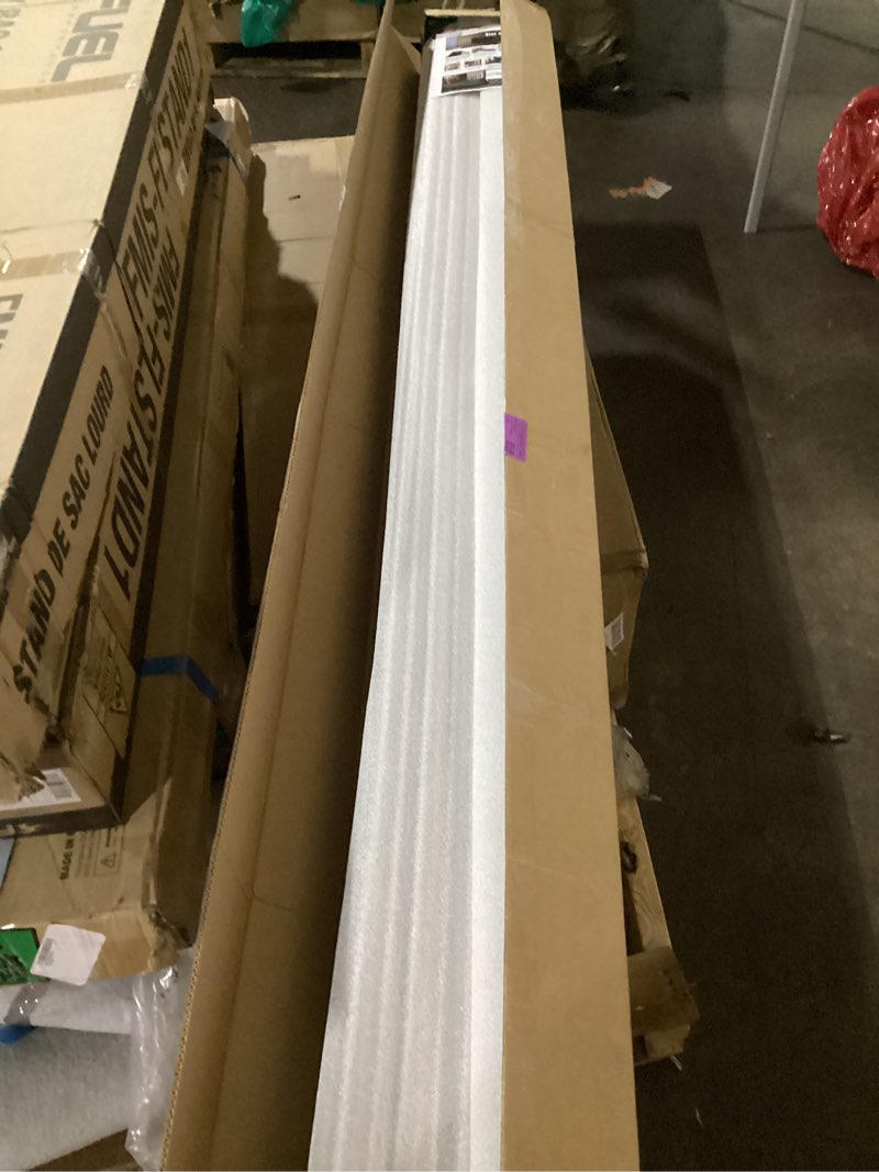 Condition photo showing New/Like New for Art3d 4-Piece Wood Slat Acoustic Panels for Stylish Decor and Noise Reduction, 3D Textured Panel for Ceiling and Wall, Walnut
