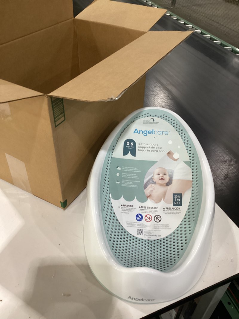 Condition photo showing Good Condition for Angelcare Baby Bath Support (Aqua) | Ideal for Babies Less Than 6 Months Old Bath Support Blue