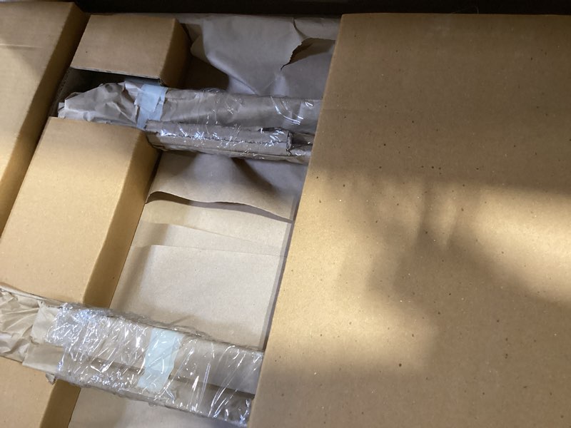 Condition photo showing Good Condition for 45" rolling metal computer desk chalk white - room essentials™