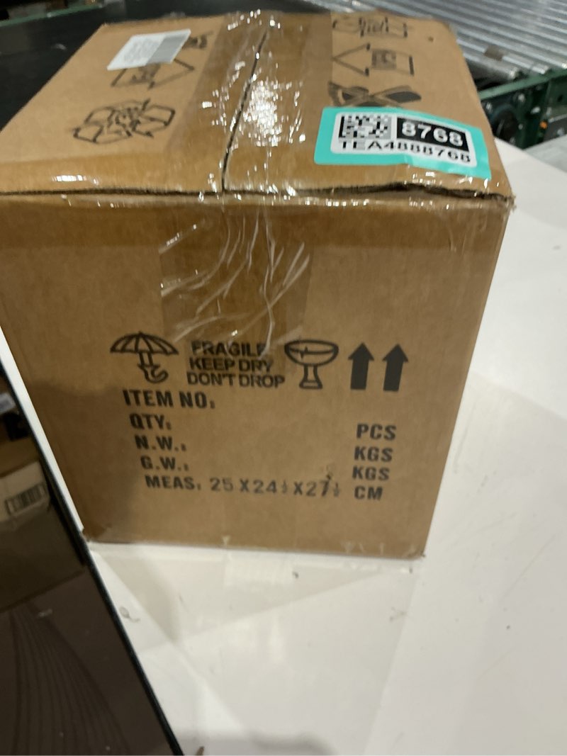 Condition photo showing Good Condition for globe pendant lighting with clear glass gold and black light fixture globe pendant lighting mid century modern hanging light fixture for sink bathroom entryway kitchen island (bulb incl.) black & gold 8 inch