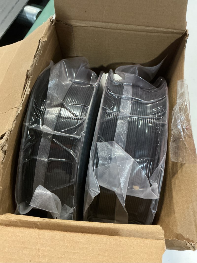 Condition photo showing New/Like New for comgrow rapid pla filament 1.75mm, 30-600mm/s high speed printing, 3d printer filament high speed pla for fast printing 2kg spool (4.4 lbs), dimensional accuracy +/- 0.02mm black