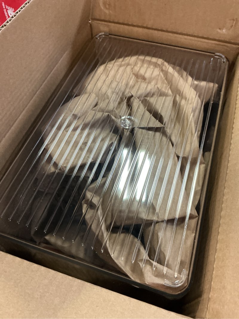 Condition photo showing New/Like New for hudgan stackable storage with bamboo top for laundry room organization, extra large trash bag/garbage bag dispenser, under sink organizer, pantry organizers 1