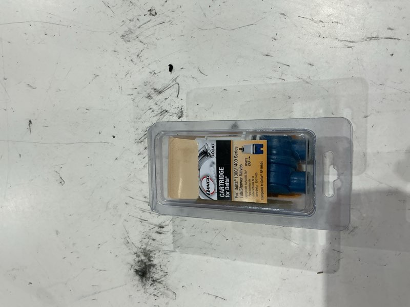 Condition photo showing As Is for danco hot and cold faucet cartridge for delta