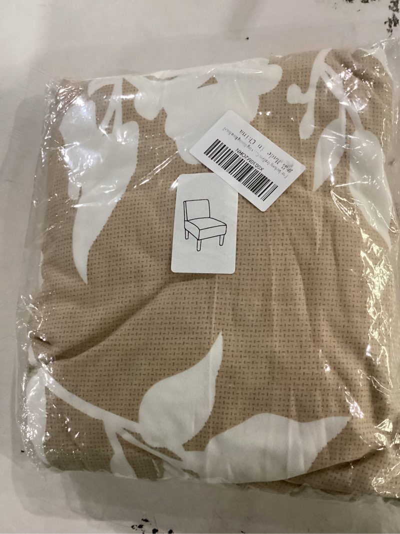 Condition photo showing Good Condition for eco-ancheng armless chair slipcover removable armless accent chairs covers washable armless slipper chair slipcover printed armless chair furniture protector covers for living dining room hotel