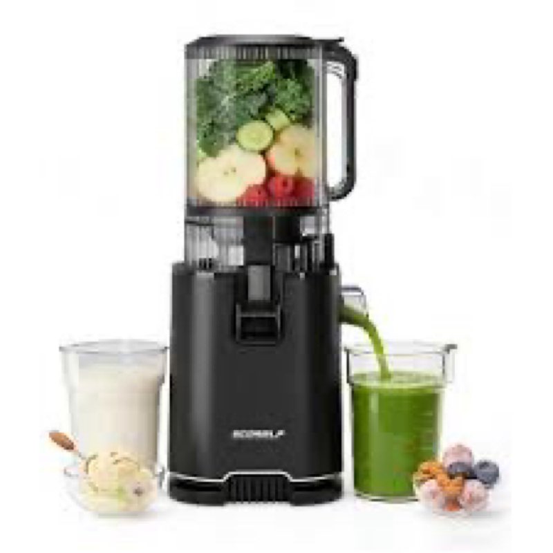 ecoself juicer machines mega mouth feed chute
