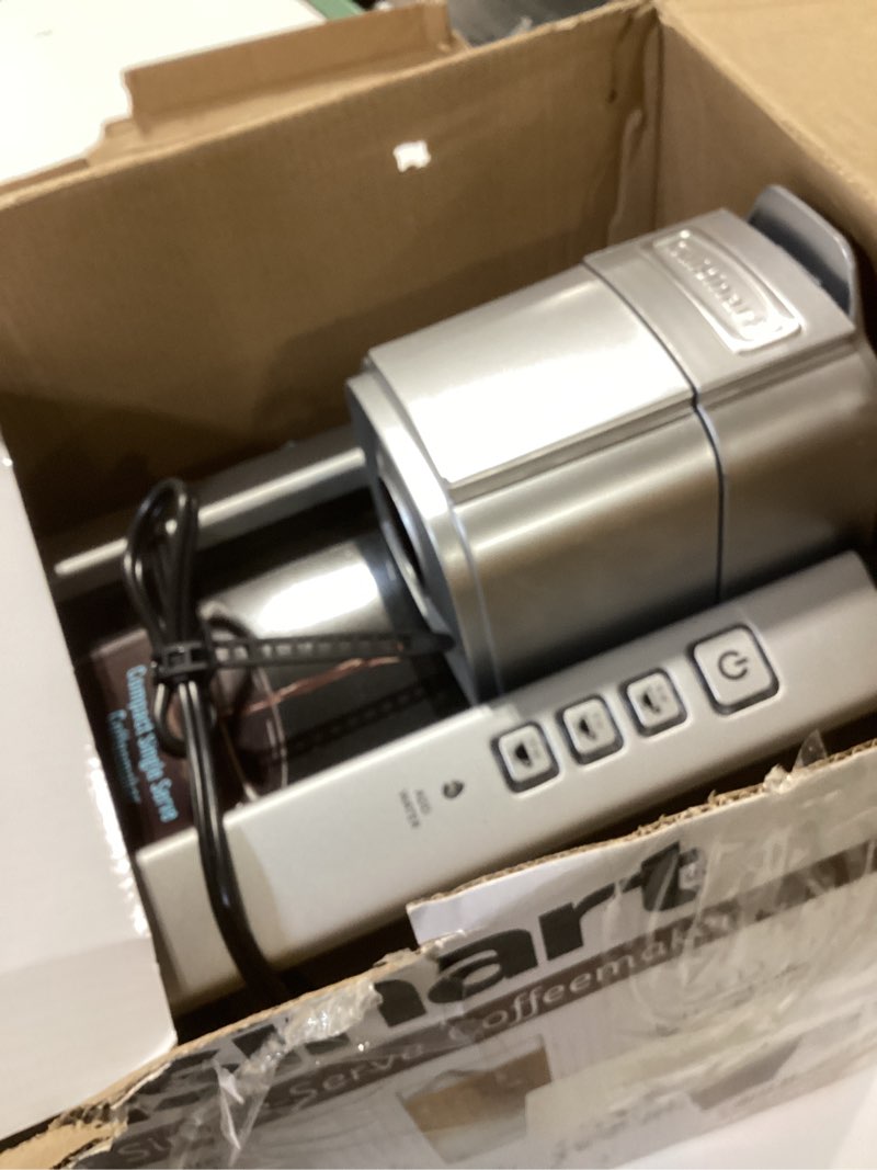 Condition photo showing As Is for Cuisinart SS-5P1 Single-Serve 40-Ounce Coffeemaker, Stainless Steel,Silver