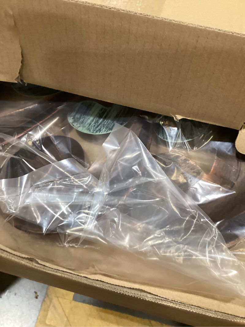 Condition photo showing New/Like New for Metal Wind Spinner Outdoor, Wind Spinners for Yard and Garden, 84 inch Wind Sculptures & Spinners, Windmill for Yard Art 84x23x21.5 inch-flower