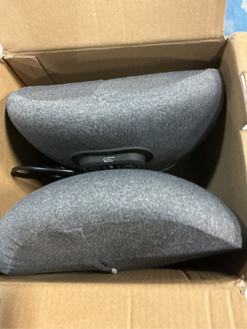 Condition photo showing As Is for 3 in 1 back massager pillow with heat & gentle vibration, ergonomic lumbar support wedge cushion, usb powered lower back massager support pillow for bed, chair & desk use and office