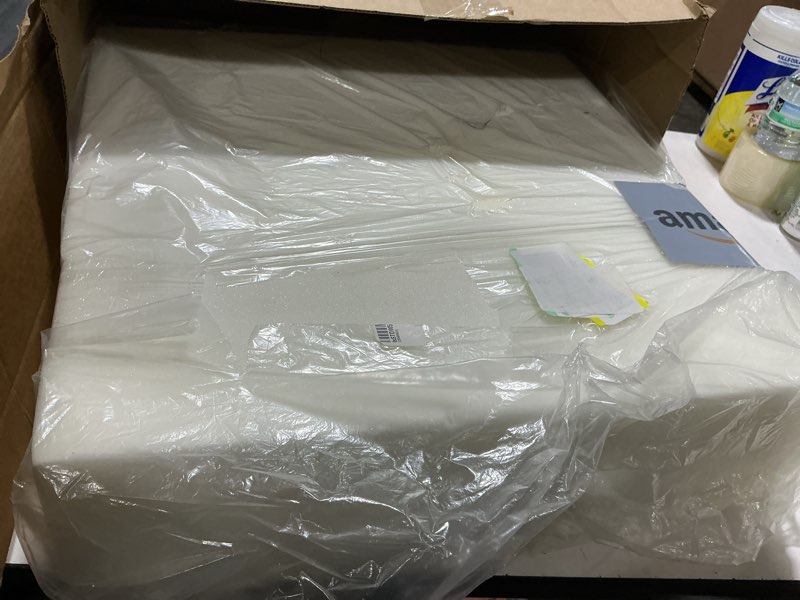 Condition photo showing Good Condition for Foamma 6" x 20" x 20" High-Density Upholstery Foam Padding, Thick Custom Pillow, Chair and Couch Cushion Replacement, Craft Supplies for Upholstery and Seat Repair 6" x 20" x 20" 1 Pack High Density