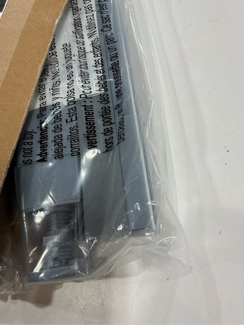 Condition photo showing New/Like New for LazBlinds No Tools No Drill Cordless Cellular Shades, Blackout Light Blocking Honeycomb Shades for Home, Thermal Insulation Blinds for Windows, 20" W x 48" H, Dark Grey Blackout-dark Grey 20" W x 48" H