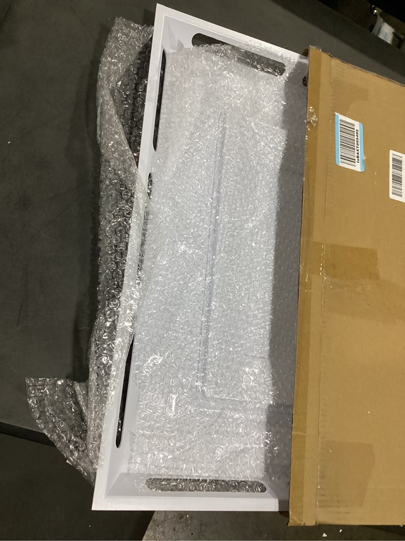 Condition photo showing Good Condition for ceiling air diverter 24"×24",4-way ceiling mounted air diverter for 2'x2' ceiling grid, no tool required ceiling air vent deflector to redirect airflow for home offices residential & commercial spaces