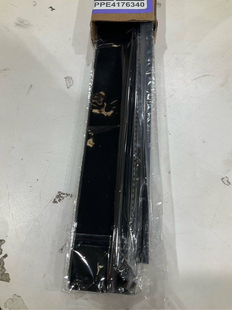 Condition photo showing New/Like New for 30" slide-in range rear filler kit,stove gap filler strip, stainless steel backsplash for stove, stove trim kit with most brands between stove and backsplash(black) with 2 pcs stove gap covers
