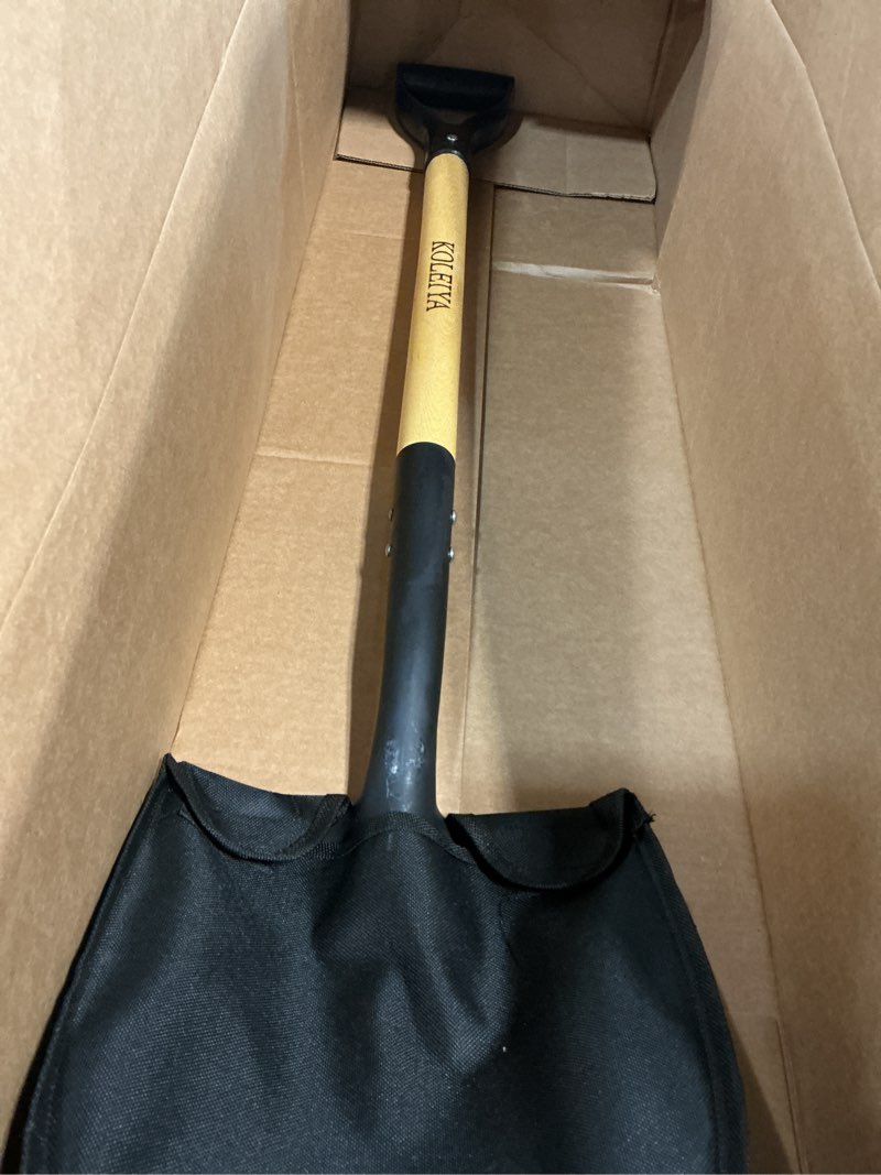 Condition photo showing Good Condition for KOLEIYA Shovel,Spade Shovels for Digging Gardening Planting Trenching,Metal Shovel with D Handel for Sand Beach Dirt,41inches Short Shovel Round Shovel