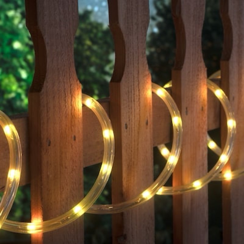 harbor breeze indoor/outdoor 24-ft integrated led multicolor rope light
