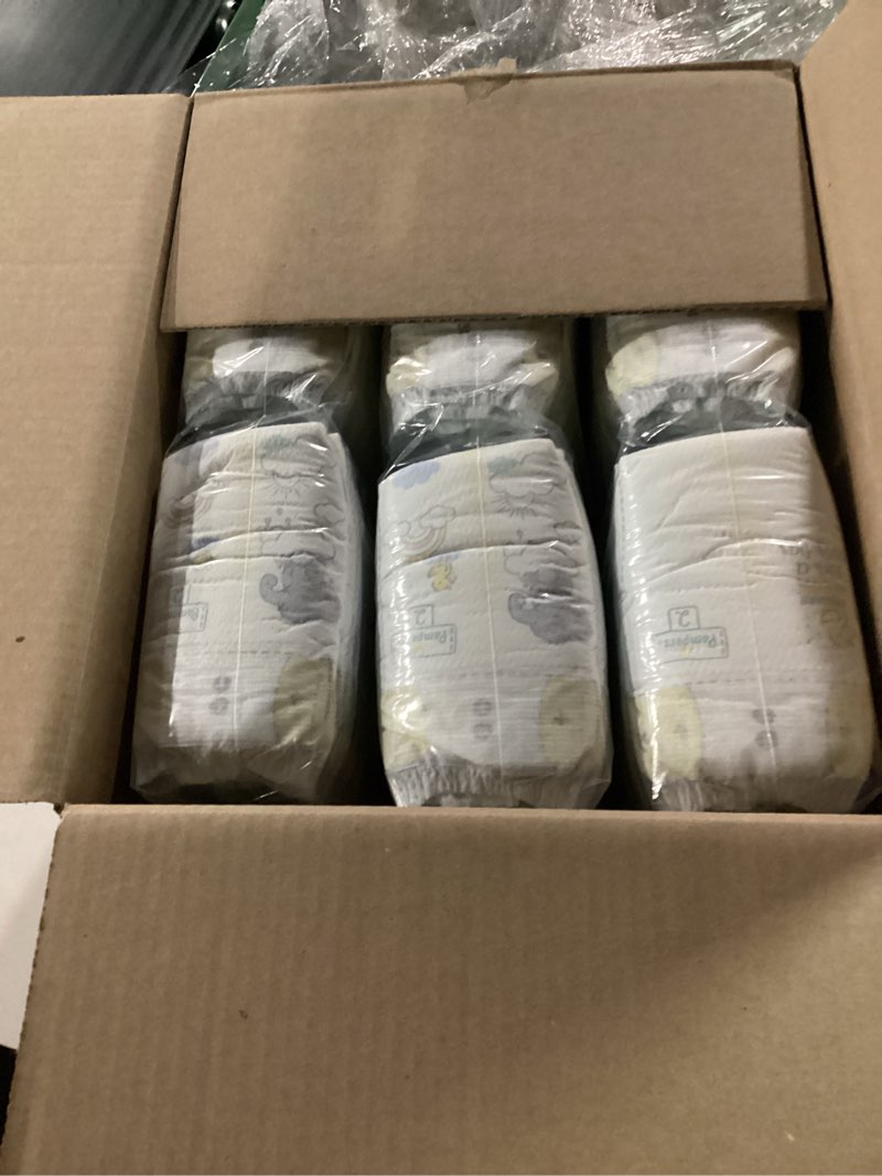 Condition photo showing New/Like New for Pampers Baby Diapers - Swaddlers - Size 2, 186 Count, Ultra Absorbent Disposable Infant Diaper