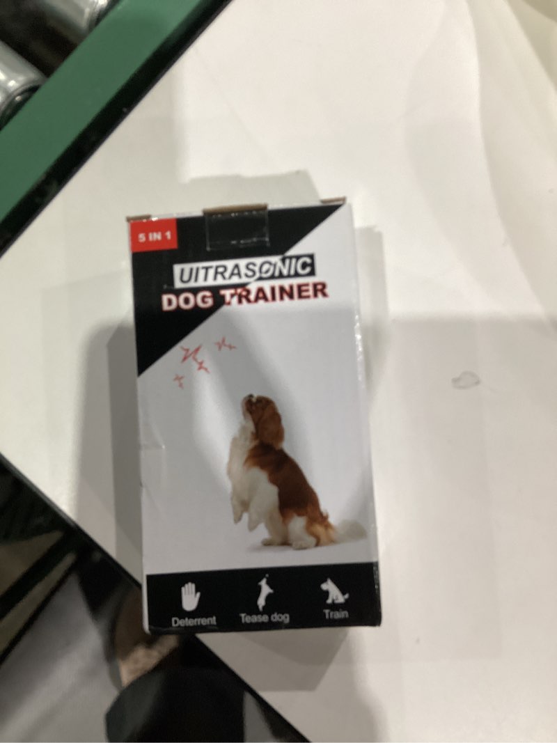 Condition photo showing New/Like New for Dog Bark Deterrent Devices Rechargeable Ultrasonic Bark Control, 35FT Range Anti-Barking Device for Dogs Training, Safe Effective Indoor Outdoor Use Portable Design, Orange