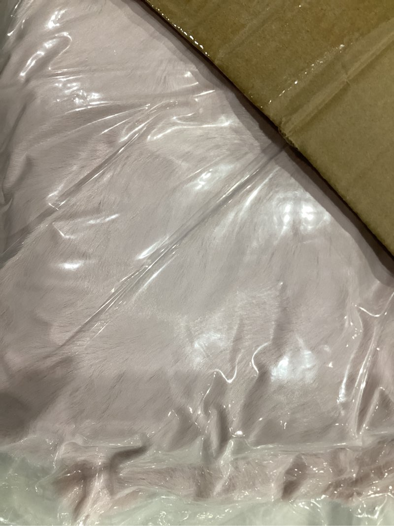 Condition photo showing Good Condition for bedsure pink throw fuzzy blanket for couch - 350gsm super gentlesoft fluffy cozy plush blankets for women, cute small fleece throws for girls, 50x60 inches, wider striped design 01 - crystal pink throw (50" x 60")