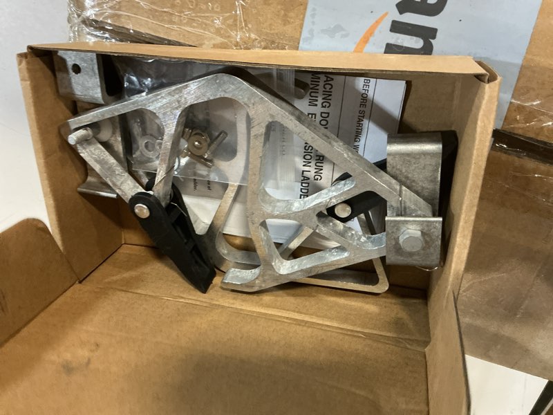 Condition photo showing As Is for Aluminum Extension Ladder Locks Model 28-11 for Werner Aluminum 24 ft, 28 ft, 32 ft Extension Ladder Rung Lock Kit 28-11 Extension Ladder Locks