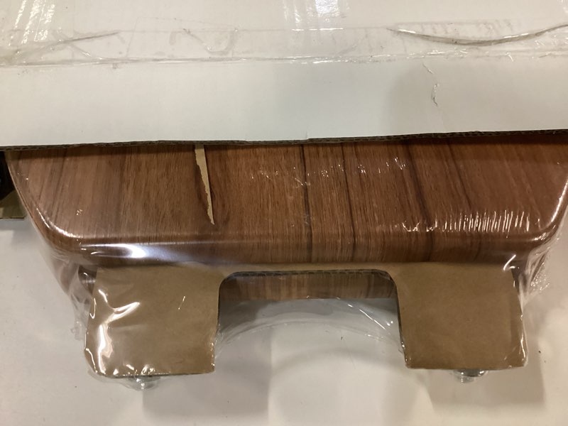 Condition photo showing New/Like New for Elongated Toilet Seat Molded Wood Toilet Seat with Zinc Alloy Hinges, Easy to Install also Easy to Clean, Anti-pinch Wooden Toilet Seat by Angol Shiold (Elongated, Natural) Zinc Alloy Hinge Natural
