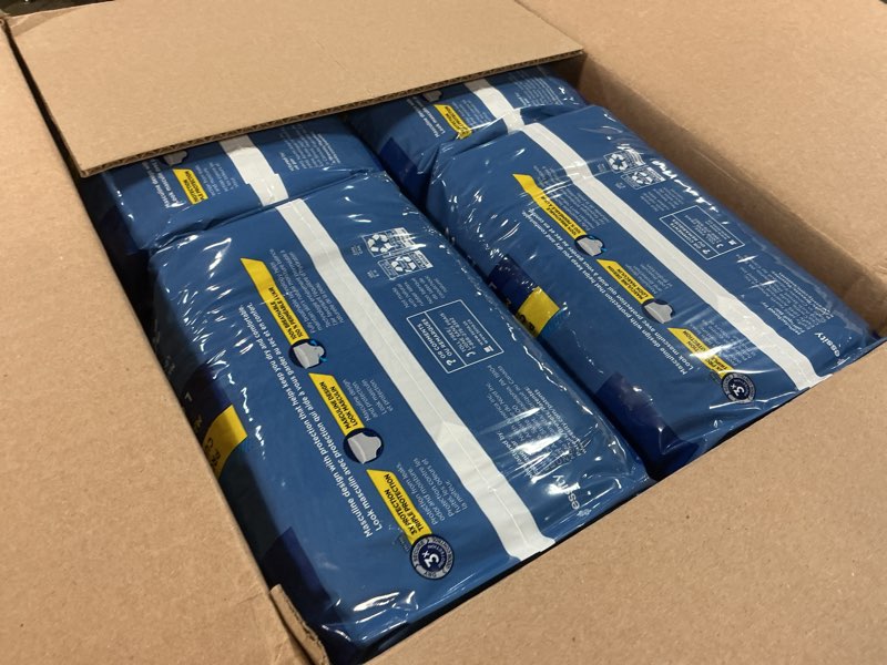 Condition photo showing Good Condition for tena protective incontinence underwear for men, maximum, large, grey, 80 count (waist size 34in-44in)