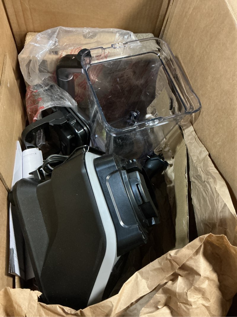Condition photo showing As Is for Ninja Professional Blender 1000W, Total Crushing Technology- Smoothies, Ice Crushing & Frozen Fruit, Full-Size Countertop Blender, 72-oz. Pitcher, Black & Grey, BL610 Generation 2 (1000 Watts)