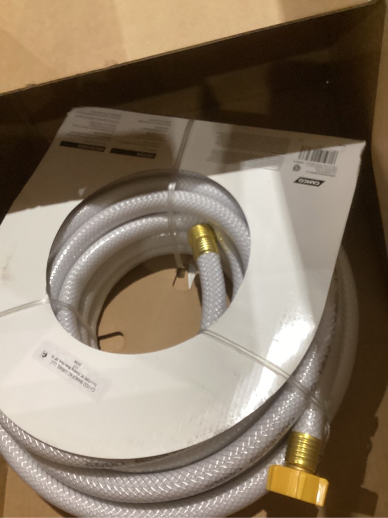Condition photo showing New/Like New for camco tastepure 50-ft water hose - rv drinking water hose contains no lead, no bpa & no phthalate - features diamond-hatch reinforced pvc design - 5/8” inside diameter, made in the usa (22793) 5/8-inch id 50-foot