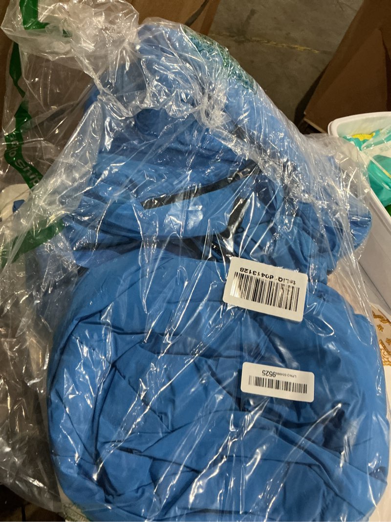 Condition photo showing Good Condition for fisoew womens ski jacket warm hooded insulated waterproof quilted puffy mountain snow winter coat with belt x-large blue