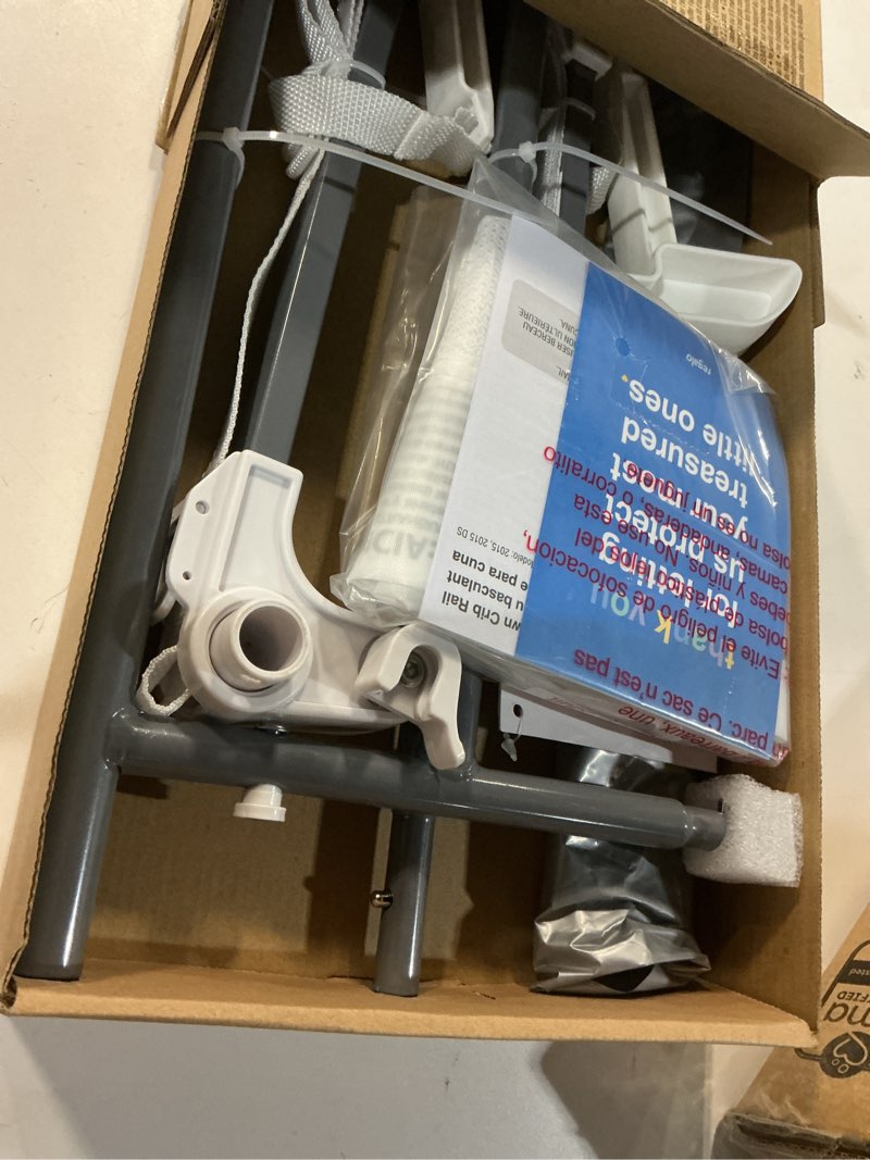 Condition photo showing Good Condition for Regalo Swing Down Crib Rail, with Reinforced Anchor Safety System 33 Inch