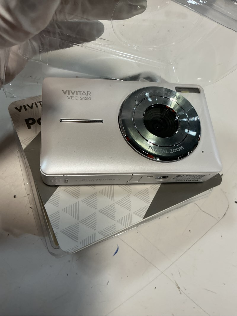 Condition photo showing Good Condition for vivitar popnap digital camera, white, 16x zoom, 1080p, micro sd, single pack