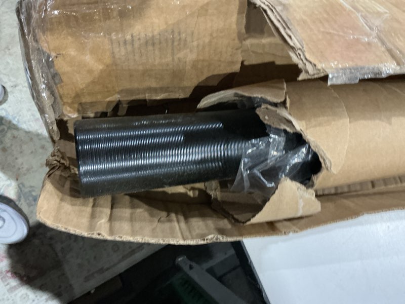 Condition photo showing Good Condition for teemoo olympic ez curl barbell bar, 47" curl bar with 2 spring collars, curling bar for weight lifting, squat, hip thrusts, biceps, 500lb weight capacity, e-coat finish for 2 inch weight plates (black)