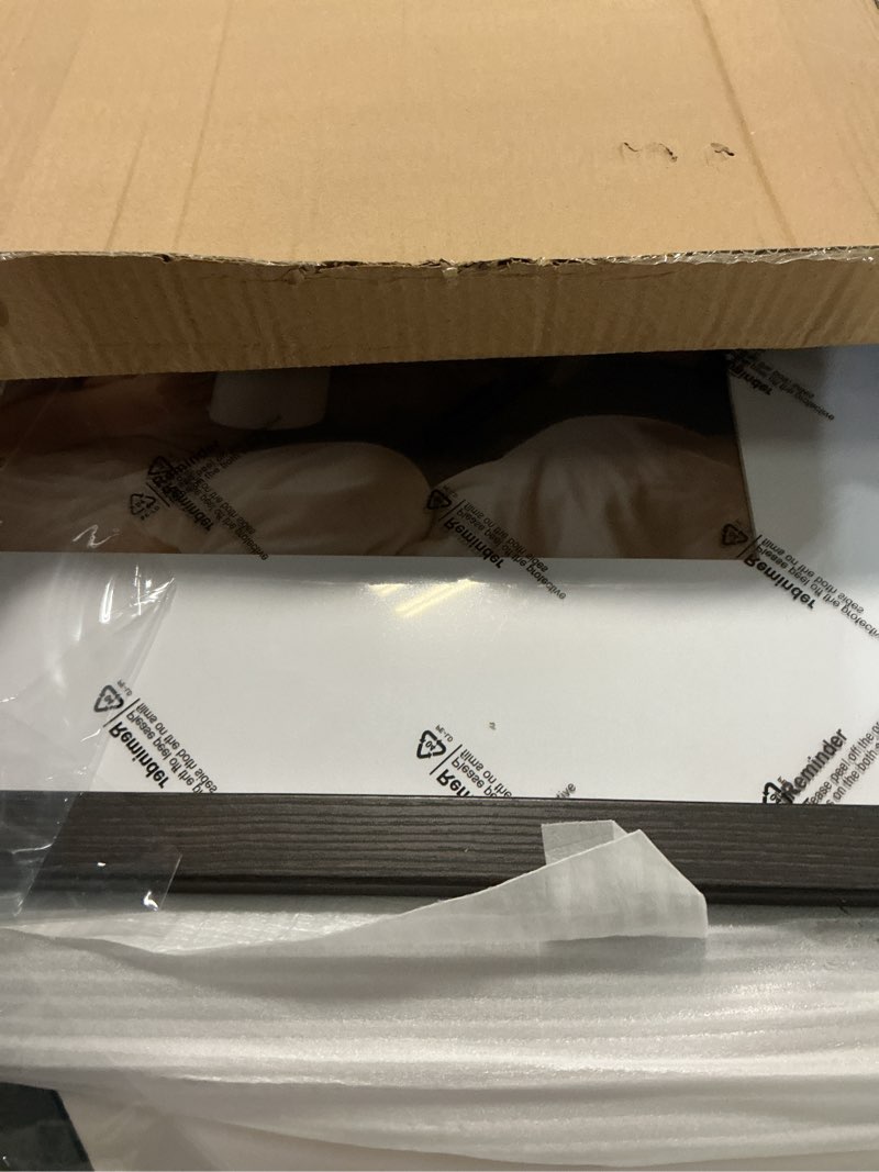 Condition photo showing Good Condition for 16x20 Picture Frame with Mat for 11x14 Set of 3, Natural Wood Grain 16x20 Frames for Horizontal & Vertical Wall Mounting (3 Pack,Natural) 16x20, 3 pack Natural