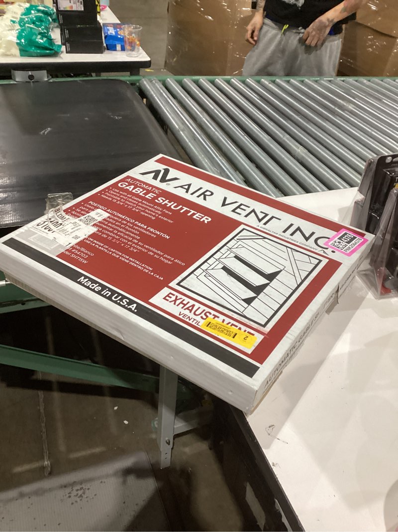 Condition photo showing New/Like New for Shutter Gable Auto White