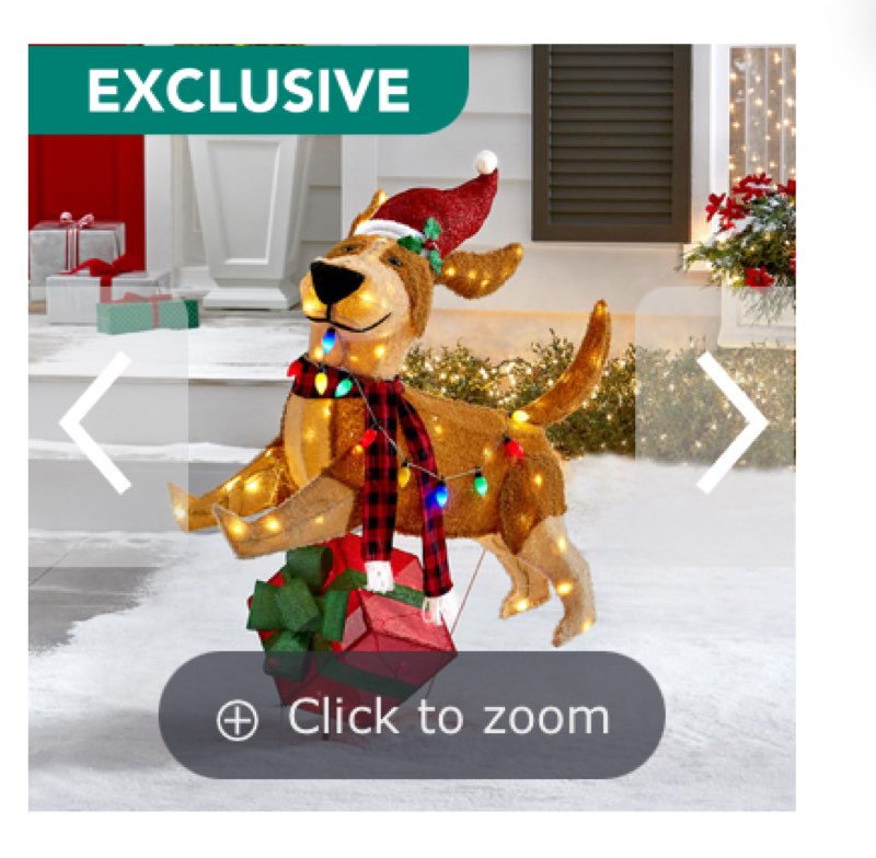 the jolly jumping christmas pup