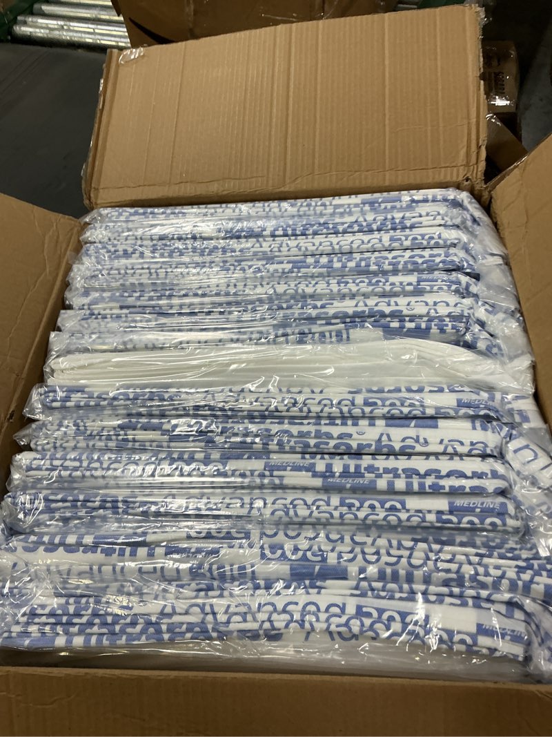 Condition photo showing New/Like New for Medline Ultrasorbs Drypads with SlipResist Technology, 30" x 36", 70 Count, Super Absorbent Disposable Bed Pads, Incontinence Bed Pads, Adult Bed Pads, 10x More Absorbent, Chucks for Adults, Elderly