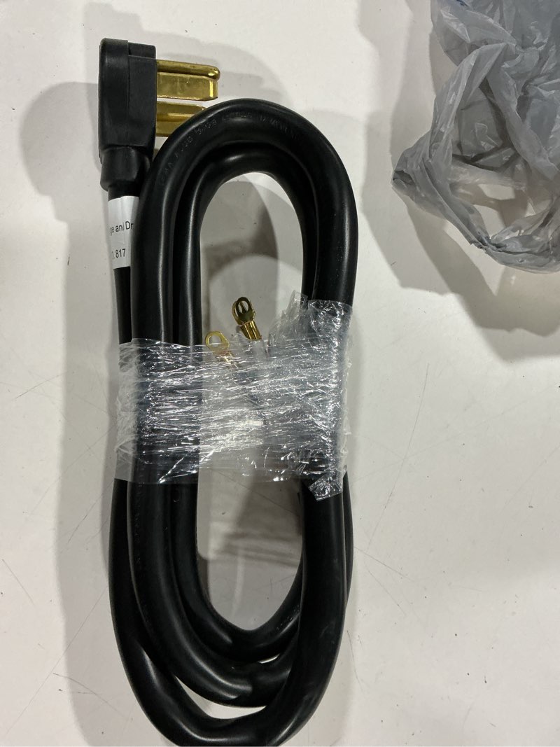 Condition photo showing Good Condition for utilitech 6-ft 50 -amp 4 -prong black range appliance power cord