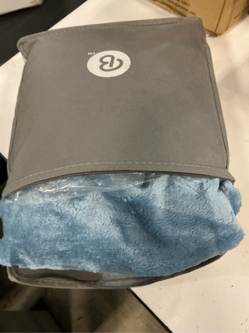 Condition photo showing Good Condition for bare home fleece blanket - twin/twin extra long - coronet blue - lightweight blanket for bed, sofa, couch, camping, and travel - microplush - ultra soft warm blanket (twin/twin xl, coronet blue)