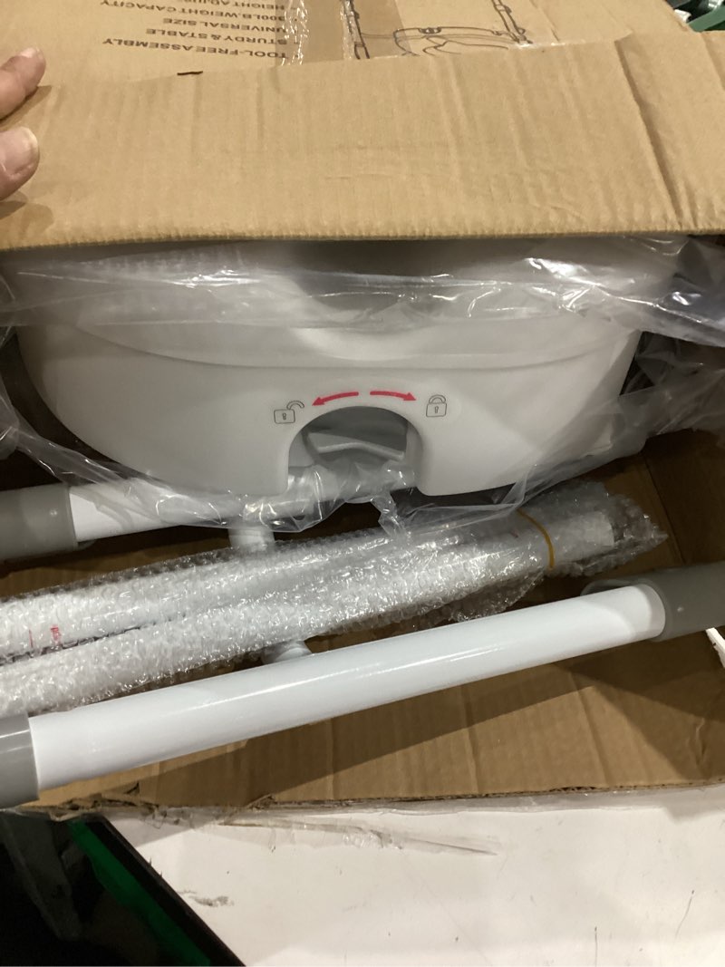 Condition photo showing Good Condition for wehwupe raised toilet seat with handles for elderly - toilet seat risers for seniors with adjustable padded arms - elevated toilet safety seat for standard or elongated commode