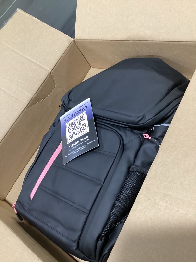 Condition photo showing New/Like New for cooler backpack insulated waterproof 22 hours cold, backpack coolers insulated leak proof holds 56cans, lightweight & portable ice chest - camping beach, ice chest cooler leakproof pink