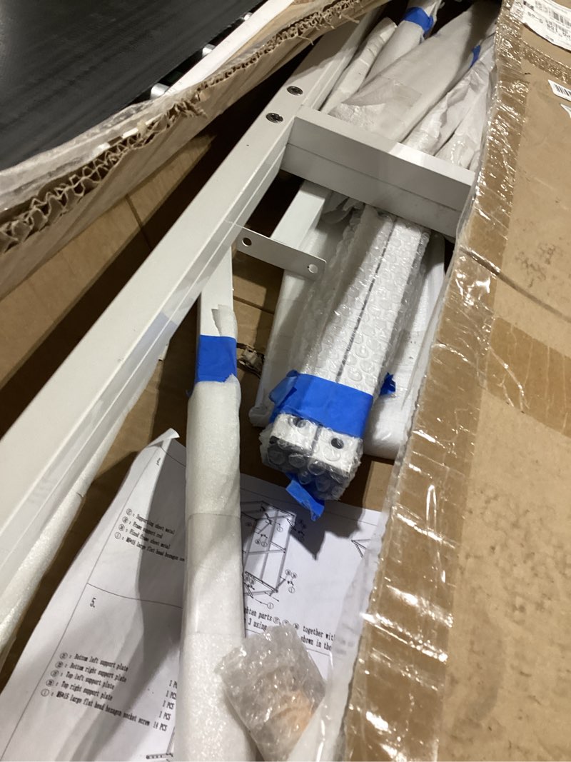 Condition photo showing New/Like New for 23" Washer and Dryer Stand, Heavy-Duty Steel Washer Dryer Stand for Most Washing Machine and Dryer Models 23 in Silver