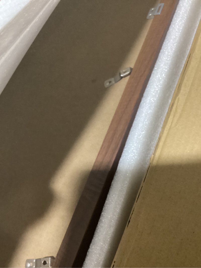 Condition photo showing Good Condition for yeskay 24x36 picture frame brown set of 3, display pictures 20x30 with mat or 24 x 36 without mat, poster frames 24x36 for wall hanging horizontal and vertical brown 24x36(3pk)