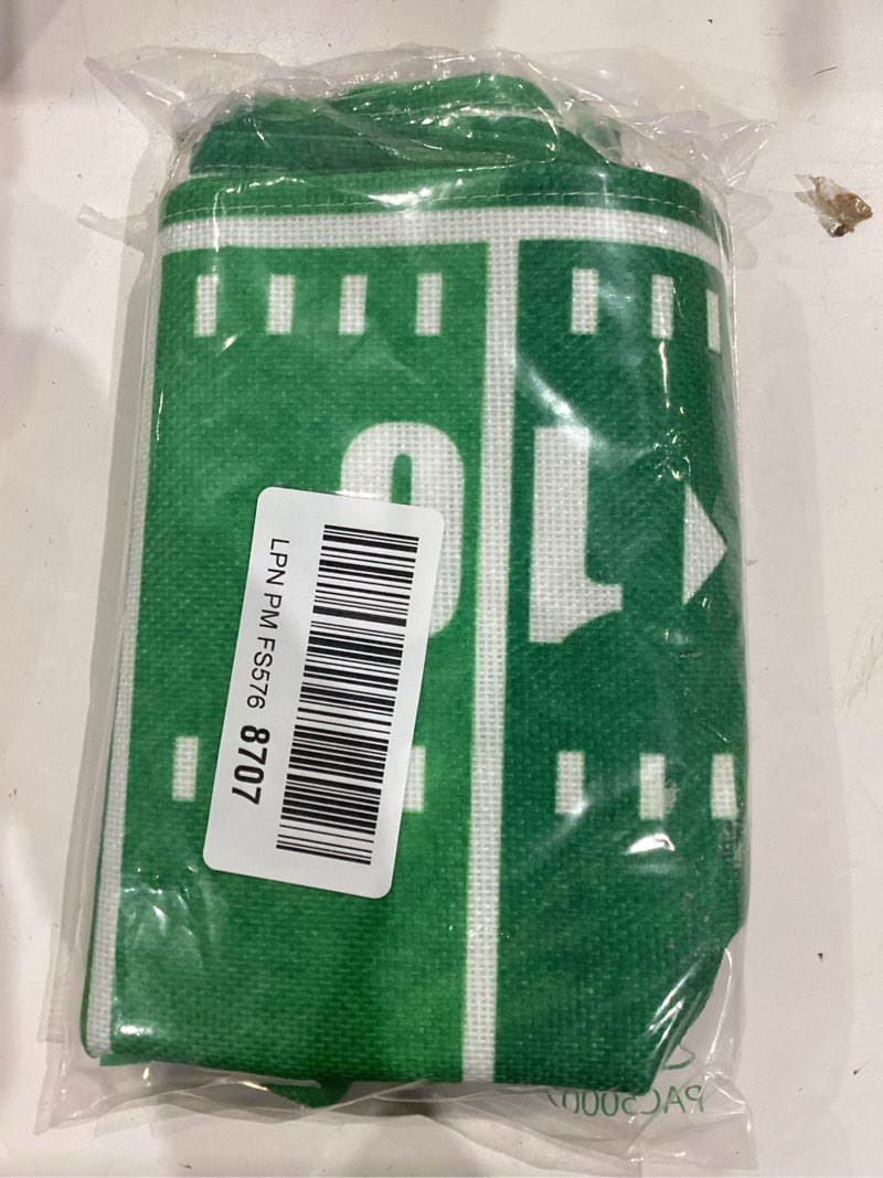 Condition photo showing New/Like New for nepnuser linen football court table runner american touch down boy sport birthday party decoration farmhouse home dining room kitchen table decor (13" x 72")