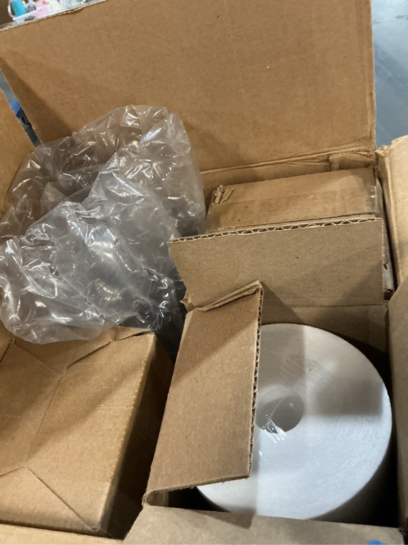 Condition photo showing As Is for Home Master Whole House 4-Layer Sediment 25 to 1 Micron, Iron, Radial Flow GAC Carbon, 2 orings & Grease, 15gpm, Replacement Filter Set CsetBB3SmgFeC 20x4.5 Replacement Filter Set CsetBB3SmgFeC 20x4.5" Filter