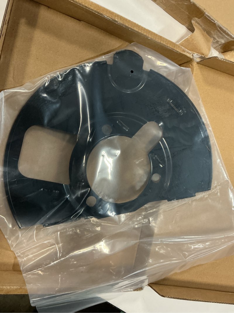 Condition photo showing Good Condition for front driver brake dust shield for chevy silverado 1500 tahoe gmc sierra 1500 2 pcs 