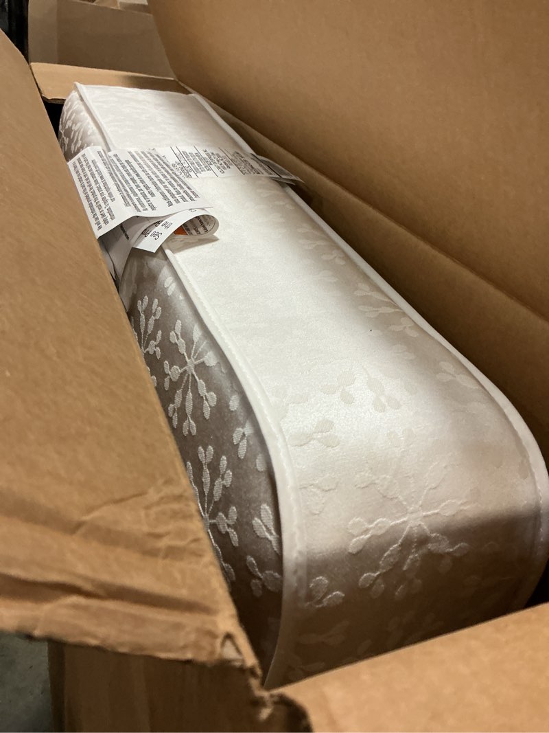 Condition photo showing Good Condition for sealy baby flex cool 2 stage crib mattress and toddler bed mattress, breathable hybrid coil design, waterproof cotton surface, greenguard gold certified, standard 52x28 size