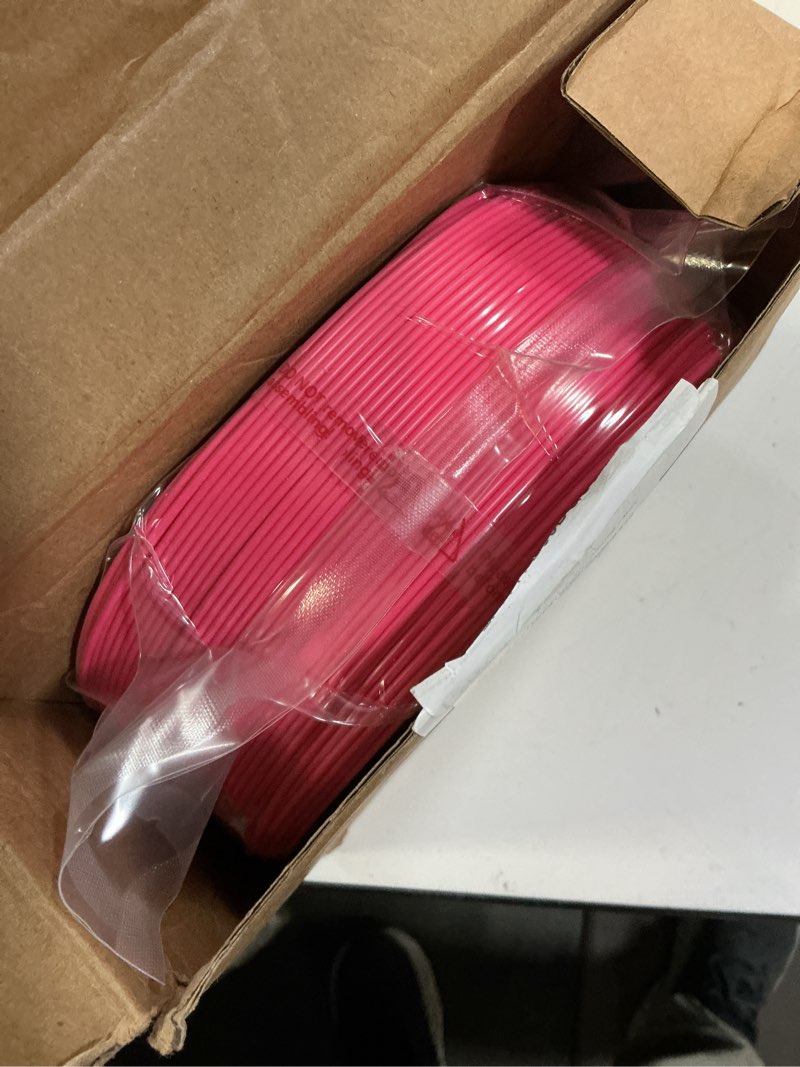 Condition photo showing New/Like New for bambu lab pla filament matte 3d printer filament 1.75mm pla 1kg high tenacity eco friendly - hot pink (10204) - refill