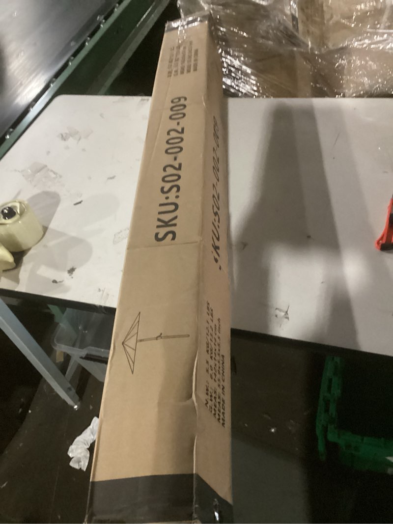 Condition photo showing New/Like New for areshark 9 ft patio umbrella for outdoor, outdoor umbrella with push button tilt and crank, outdoor patio umbrellas with 8 sturdy ribs for market, garden, deck, backyard, pool (apple green) apple green 9ft