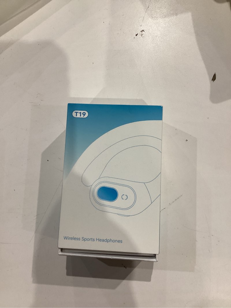 Condition photo showing Good Condition for occiam Active Noise Cancelling Earbuds Wireless Bluetooth Headphones Ear Buds 90Hrs Playback Stereo Bass Earphones with Mic Over-Ear Hooks IPX7 Waterproof Headset for Work Sports Running Gym Black