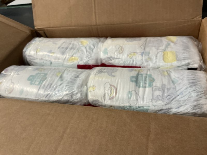 Condition photo showing Good Condition for Pampers Diapers - Swaddlers 360° - Size 4, 132 Count, up to 100% Leakproof Comfy Dry Fit, Designed for Easy Changes, Pull On Baby Diaper (Packaging May Vary) Size 4 132