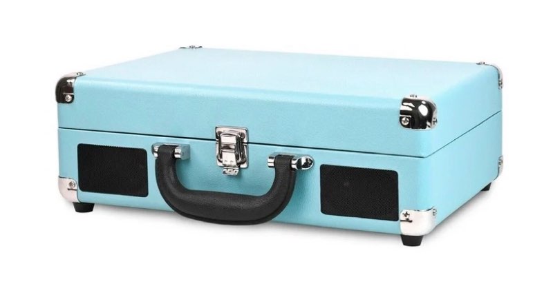 Suitcase wireless record player